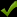 Green Checkmark