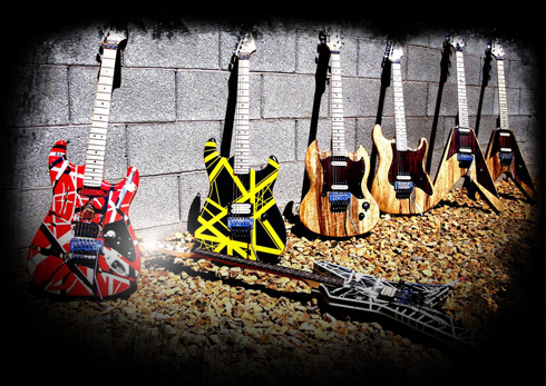 Paul Crook's Warmoth collection