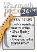 Warmoth Pro 24 3/4 Necks