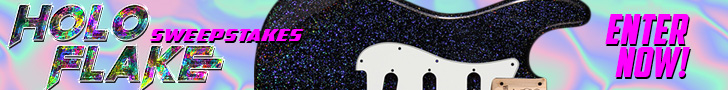 New Holo Flake Finish Strat Body Giveaway!