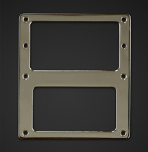 2TEK Tele Bridge Plate for Humbucker, Bright Nickel