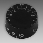 Barrel Knob, Black