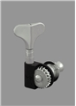 Schaller BM Light Bass Tuner, Left Side, Chrome
