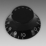 Bonnet Knob, Black