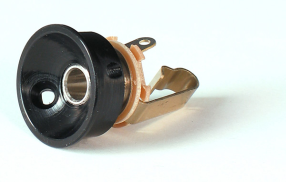 Electrosocket with Switchcraft Jack, Black
