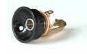 Electrosocket with Switchcraft Jack, Black