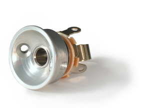 Electrosocket with Switchcraft Jack, Chrome
