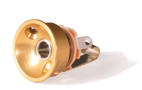 Electrosocket with Switchcraft Jack, Gold