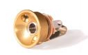 Electrosocket with Switchcraft Jack, Gold