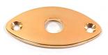 Football Side Jack Plate, Gold