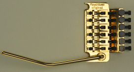 Genuine Floyd Rose&reg; Original Tremolo, LEFT HAND, Gold