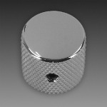 Flat Top Knob, Chrome