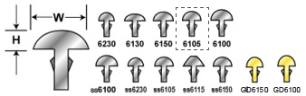 6105 Fretwire for guitar or bass