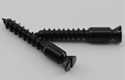 Floyd Wood Screws, Pair, Black