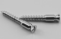 Floyd Wood Screws, Pair, Chrome
