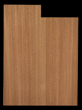 Guitar Sized Body Blank, Mahogany
