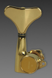 Gotoh GB7 Bass Tuner, Left Side , Gold