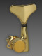 Gotoh GB7 Bass Tuner, Right Side, Gold