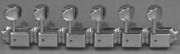 Vintage Tuners, Set of 6 Left Side, Chrome