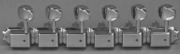 Vintage Tuners, Set of 6 Right Side, Chrome