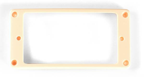 Curved Tall Humbucker Mounting Ring, Cream