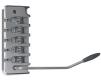 Hipshot 5 String Bass Tremolo, Chrome