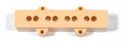 JBass Pickup Cover for Neck Position, Cream