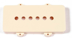 Jazzmaster Pickup Cover, Parchment
