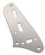 Jaguar Upper Switch Plate, Chrome