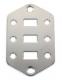 Jaguar Lower Switch Plate, Chrome