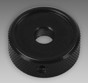 Vintage Lower Concentric Pot Knob, Black