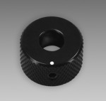Lower Concentric Pot Knob, Black