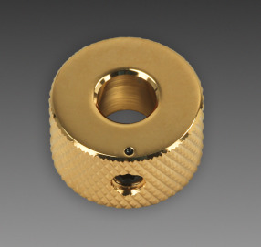 Lower Concentric Pot Knob, Gold
