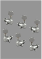Schaller M6 Locking Tuner, 3+3 Set, Chrome