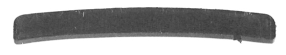 Fender Style Nut Blank, Curved Bottom, 1 3/4