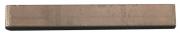 Fender Style Nut Blank, Flat Bottom, Nickel