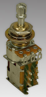 Push Push Pot 500k with DPDT Switch (On-On)