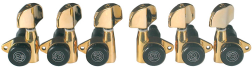 Planet Waves Auto Trim Tuners, Set of 3L+3R, Gold