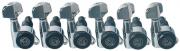 Planet Waves Auto Trim Tuners, Set of 6 Left, Chrome