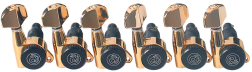 Planet Waves Auto Trim Tuners, Set of 6 Left, Gold
