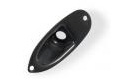 Recessed Top Jack Plate, Black