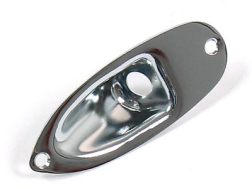 Recessed Top Jack Plate, Chrome