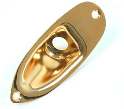 Recessed Top Jack Plate, Gold