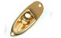 Recessed Top Jack Plate, Gold