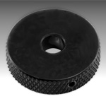 Roller Pot Knob, Black