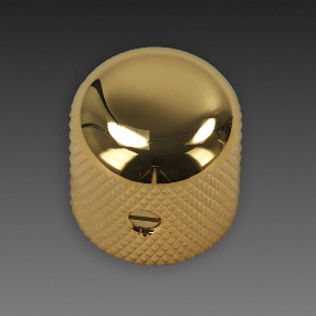Round Top Knob, Gold