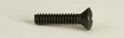 Blade Switch & Pickup Mtg Screw, Oval, Dozen, Black