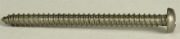 Bass Pickup Mounting Screw, Dozen, Chrome