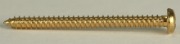 Bass Pickup Mounting Screw, Dozen, Gold