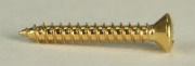 Non-Tremolo Bridge Screw, Set of 6, Gold